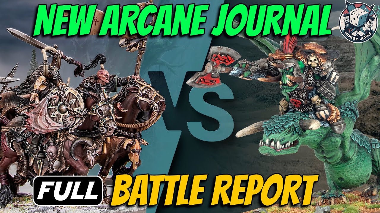 🐺 Wolves of the Sea vs Orcs & Goblins | Warhammer The Old World (Full Battle Report) ⚔️