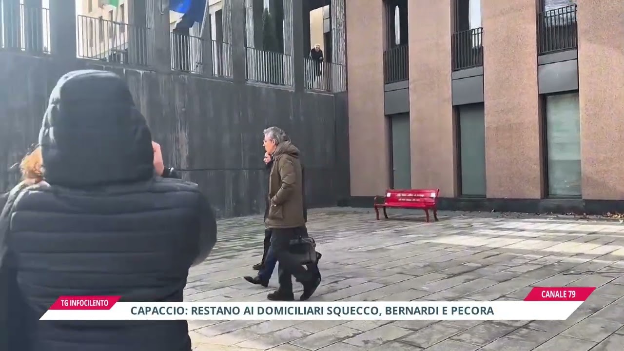 Caso Alfieri, presunto voto di scambio a Capaccio: restano ai domiciliari Squecco, Bernardi e Pecora