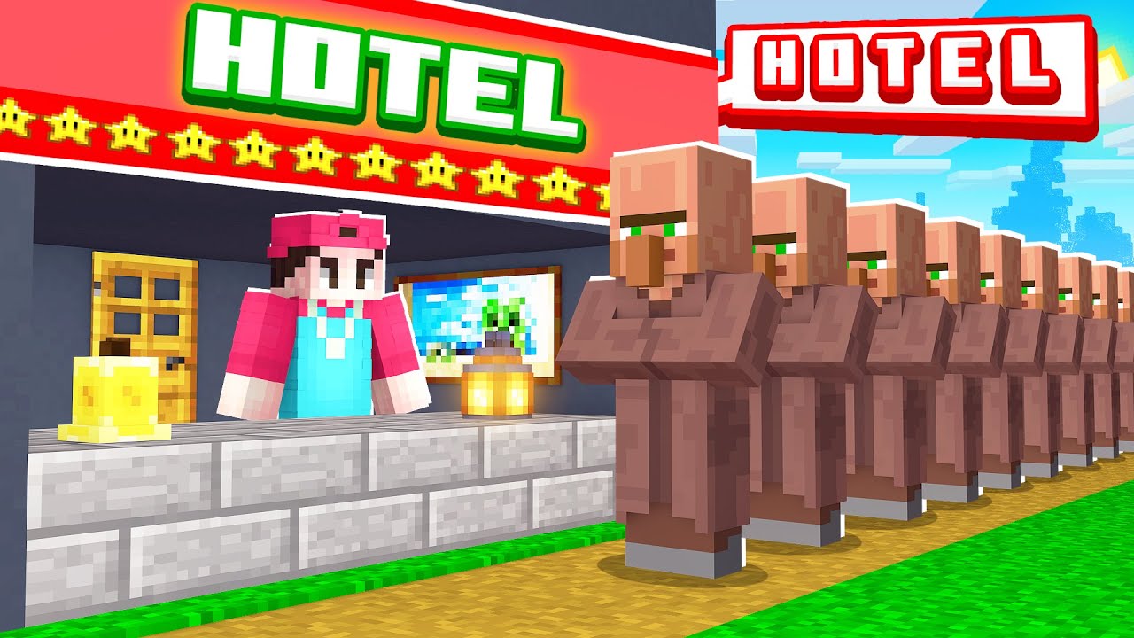 Ich ERÖFFNE ein LUXUS HOTEL in Minecraft!