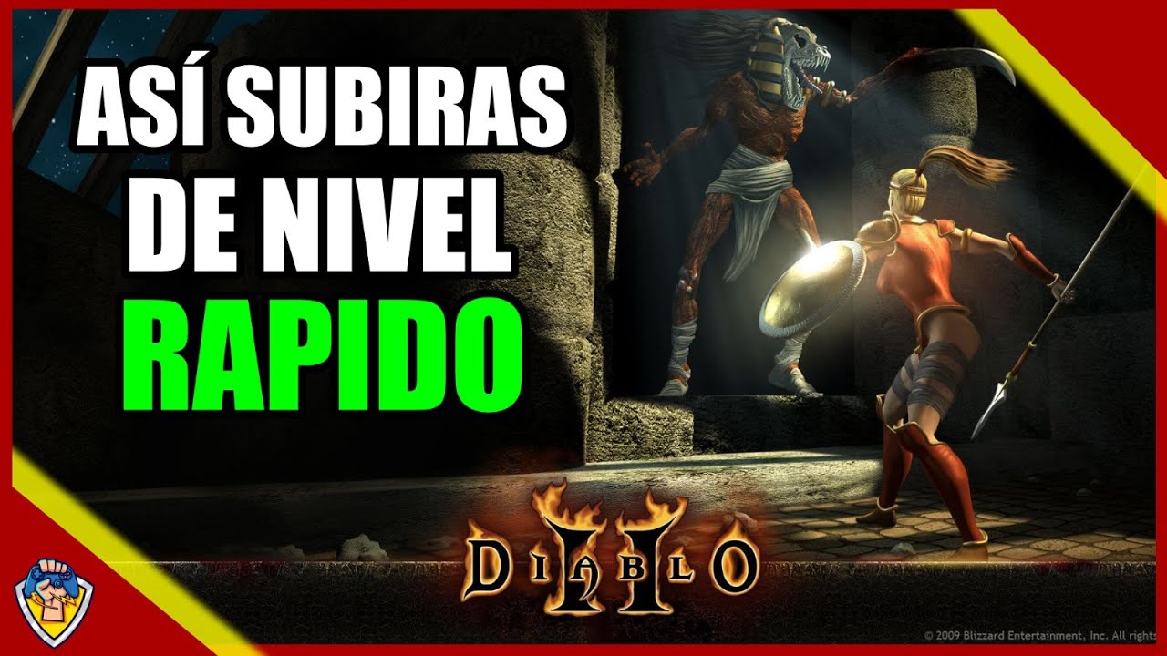 Así TIENES que SUBIR de NIVEL a tu personaje en DIABLO II / RESURRECTED
