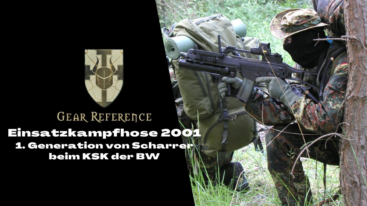 🇩🇪 KSK 5FT EKH Gen.1| Die erste Version der Einsatzkampfhose von 2001 für das Kommando Spezialkräfte