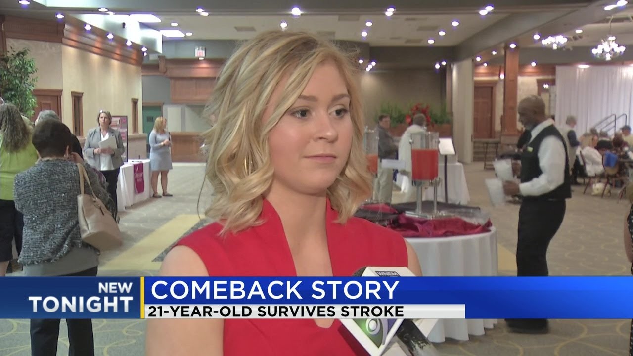 21-year-old survives stroke
