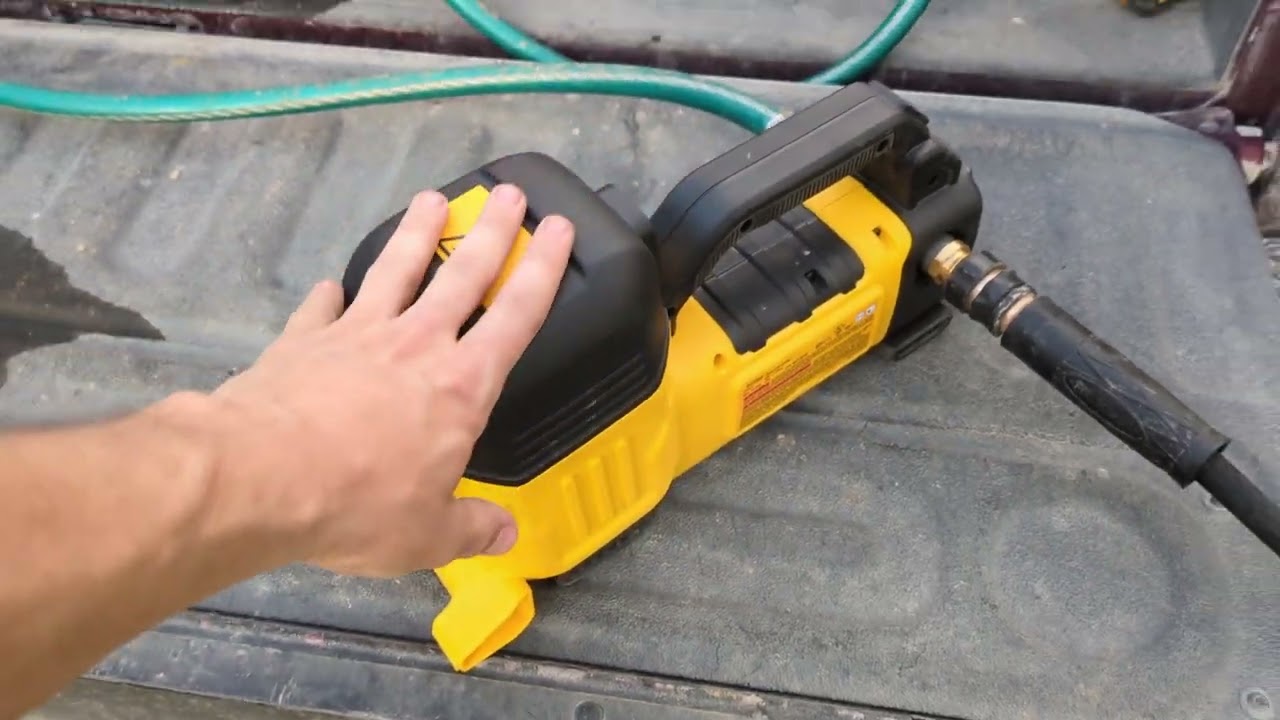 First use DeWalt Transfer Pump DCE050