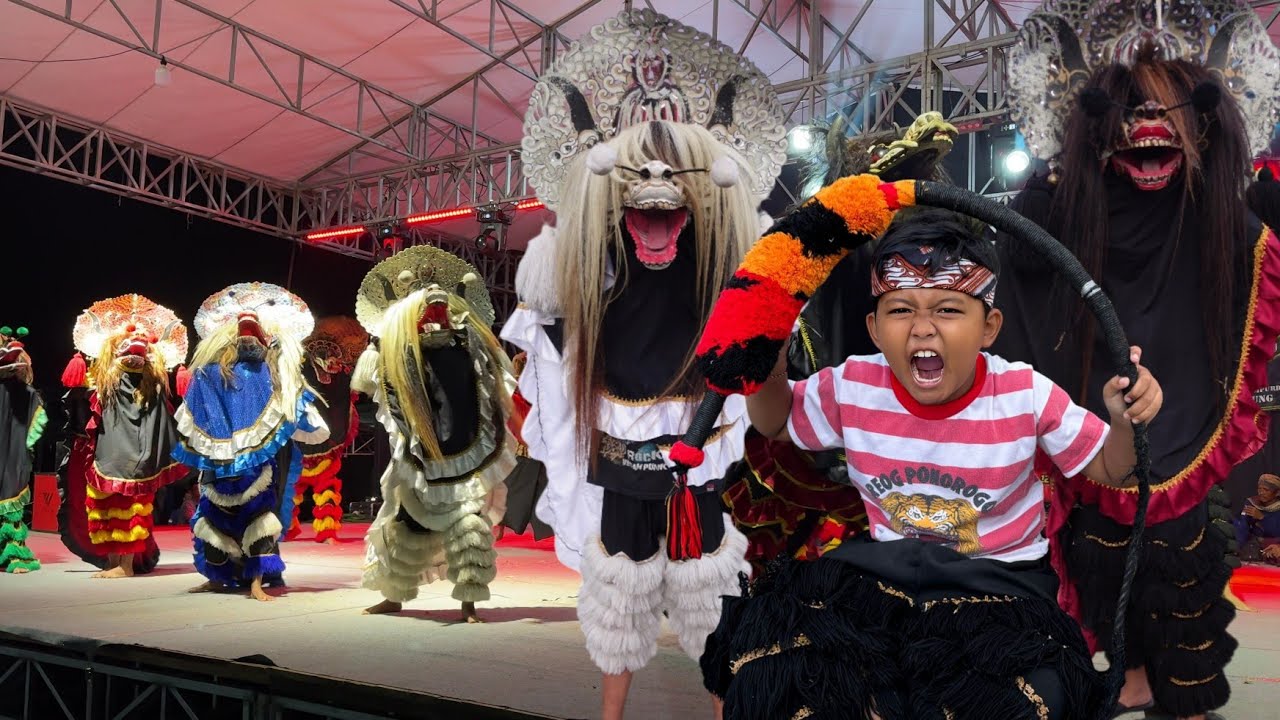 SANG PEMBARONG CILIK PENJAGA SENI BARONGAN BERSAMA VICHO BOCAH NGEVLOG 