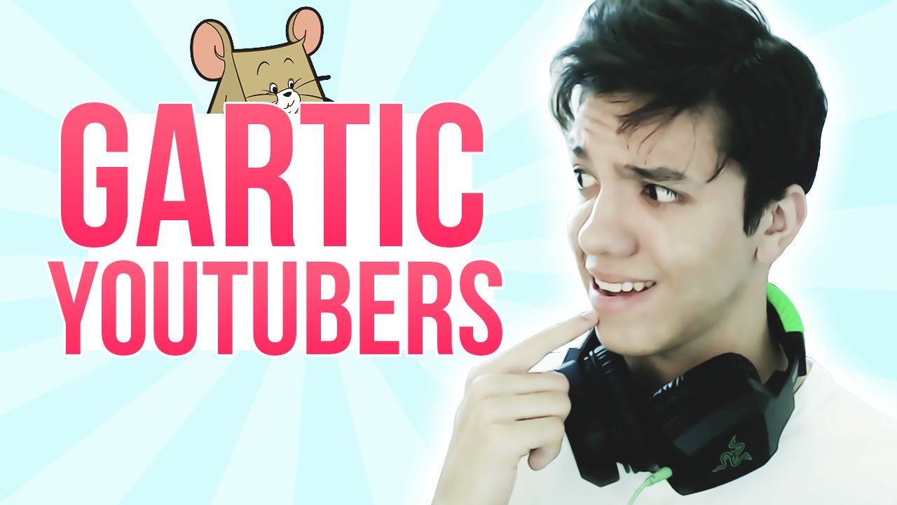 EU NÃO SEI DESENHAR ( ‾ʖ̫‾) Gartic de Youtubers!