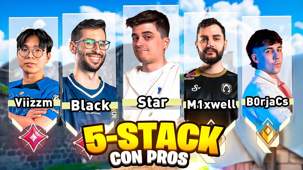 ¿es este EL MEJOR 5 STACK en RANKED? *4 POVS*