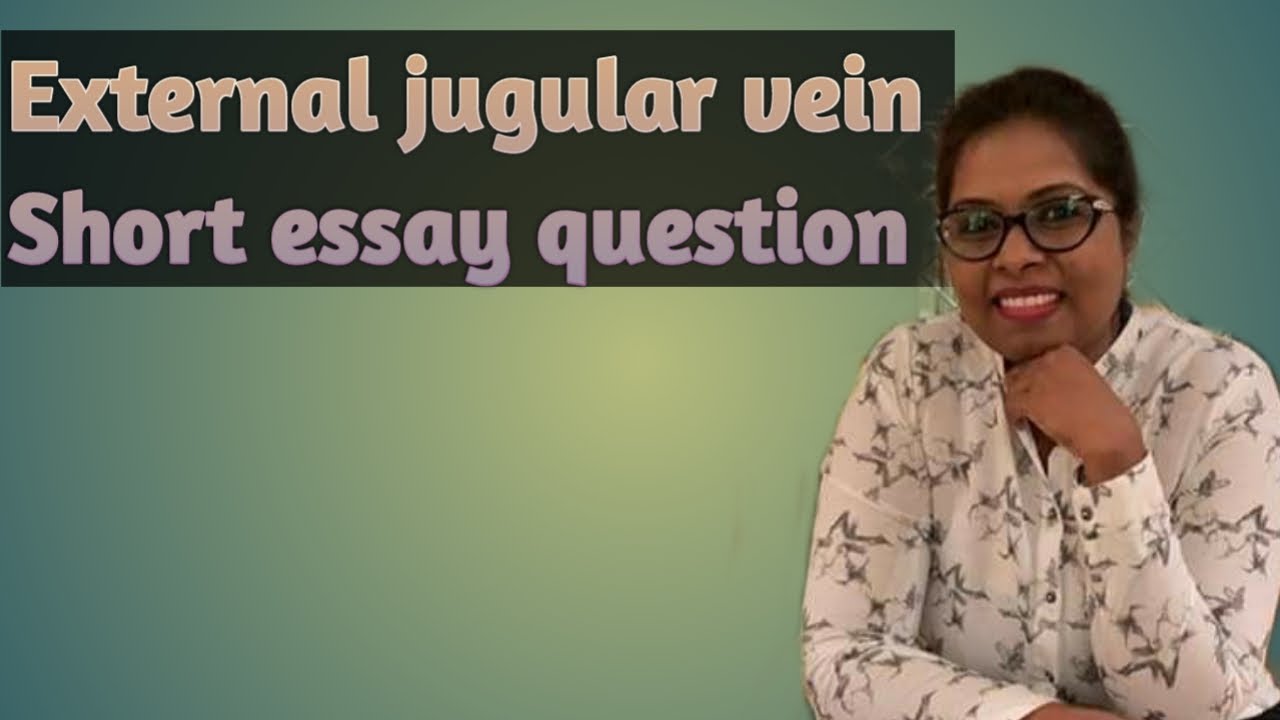 Anatomy and clinical aspects of EXTERNAL JUGULAR VEIN # Jugular venous pressure# Head and neck.