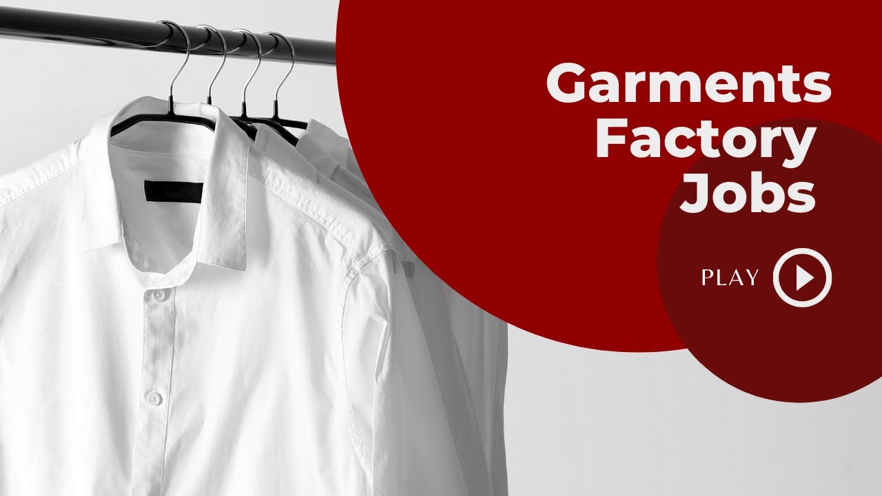 Garments Factory Jobs | Latest Jobs 2022| Laboratory Shift Officer