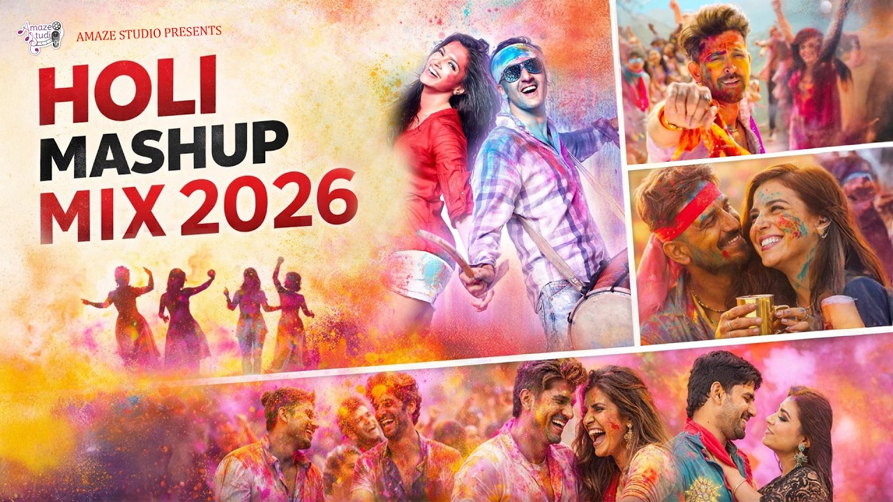 🌈 HOLI MASHUP 2026 | Non-Stop Party Mix | Best of Bollywood & Fusion | Holi Vibes 2026
