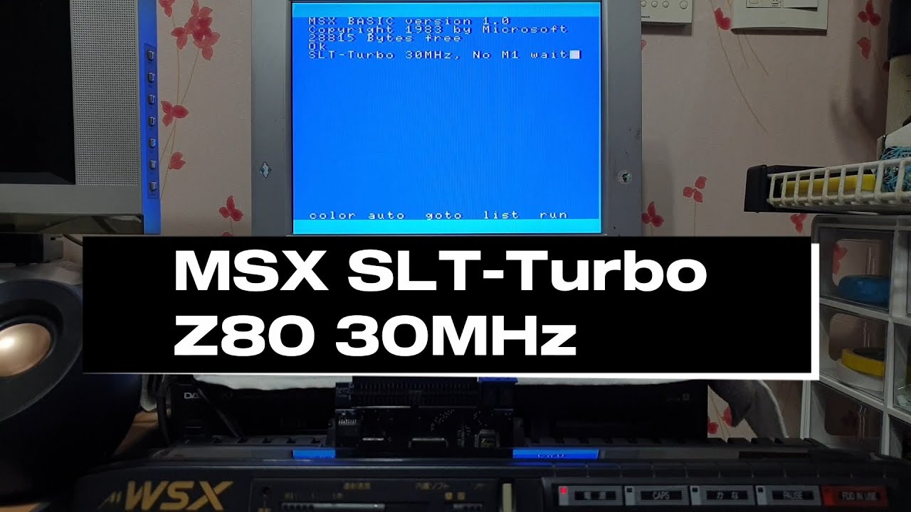 [MSX] SLT-Turbo - Z80 30MHz