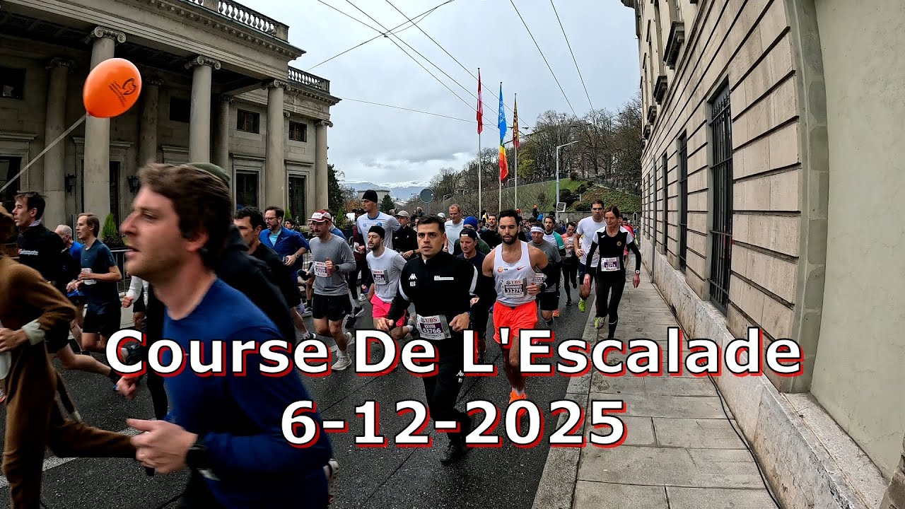 Course De L'Escalade Geneva  6 12 2025