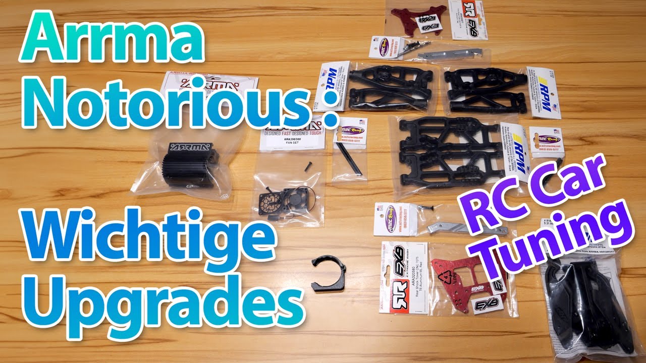 Arrma Notorious Folge 2: Wichtige Upgrades #arrma #rccar