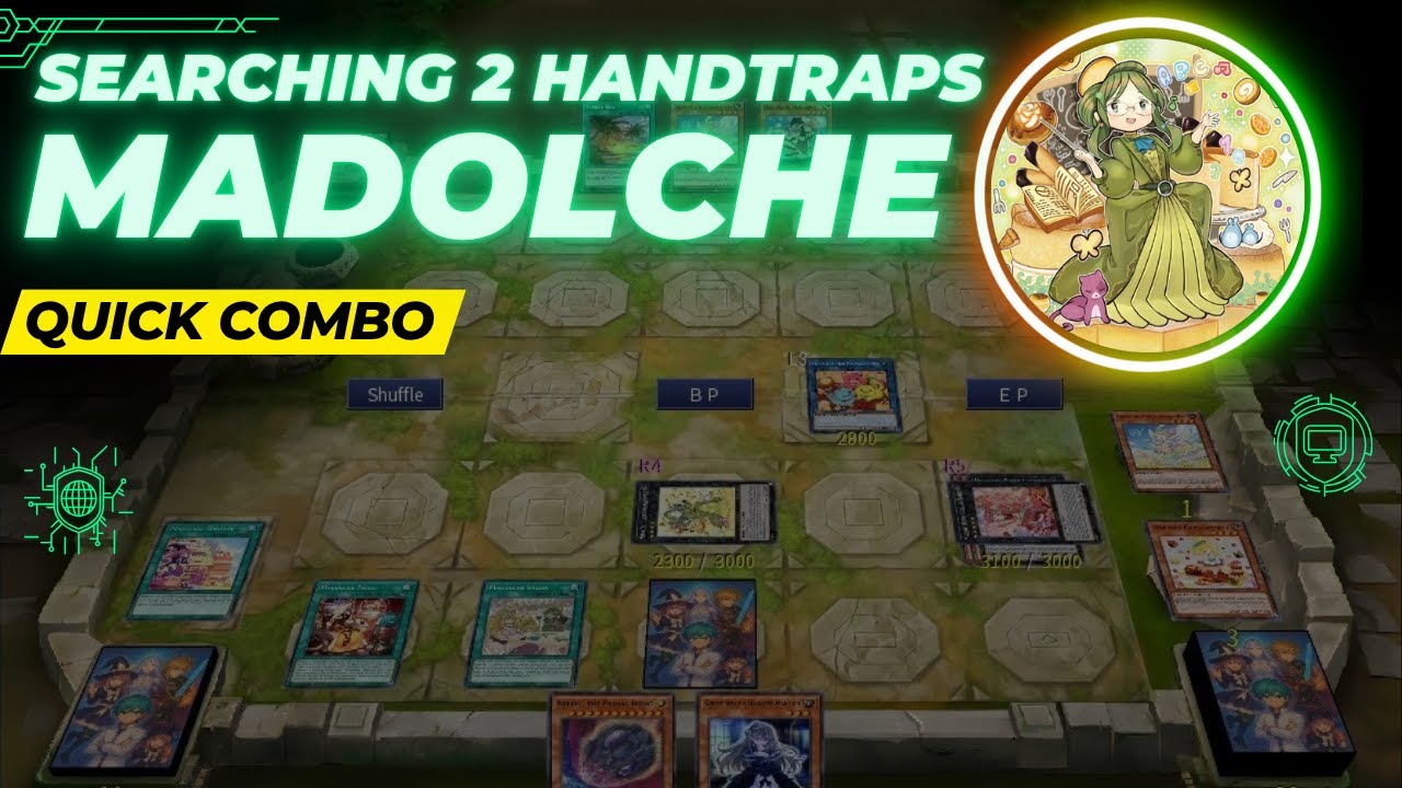Yu-Gi-Oh! Madolche searching 2 Handtraps Combo 2025 (Post Battle of Legends Monster Mayhem)