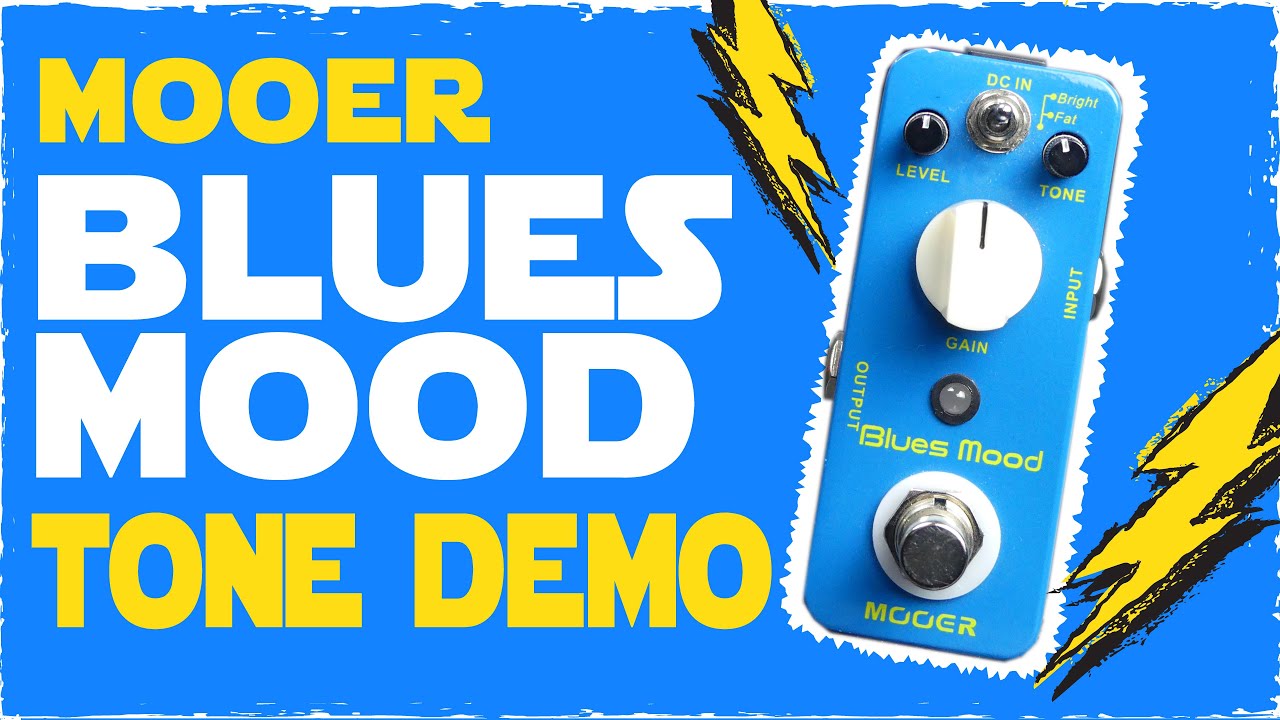 Dr. Madtone - MOOER - Blues Mood [Keeley Modded BOSS BD-2 Clone]
