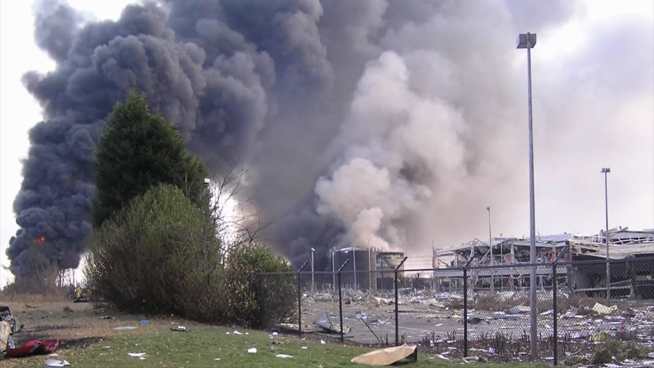 Buncefield explosion - eye witness account