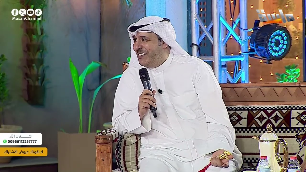 إبراهيم السعيد ينشد حبيب الله في القلب مقيماً، ويرسل في الدجى نوراً عظيماً | بكل إحساس