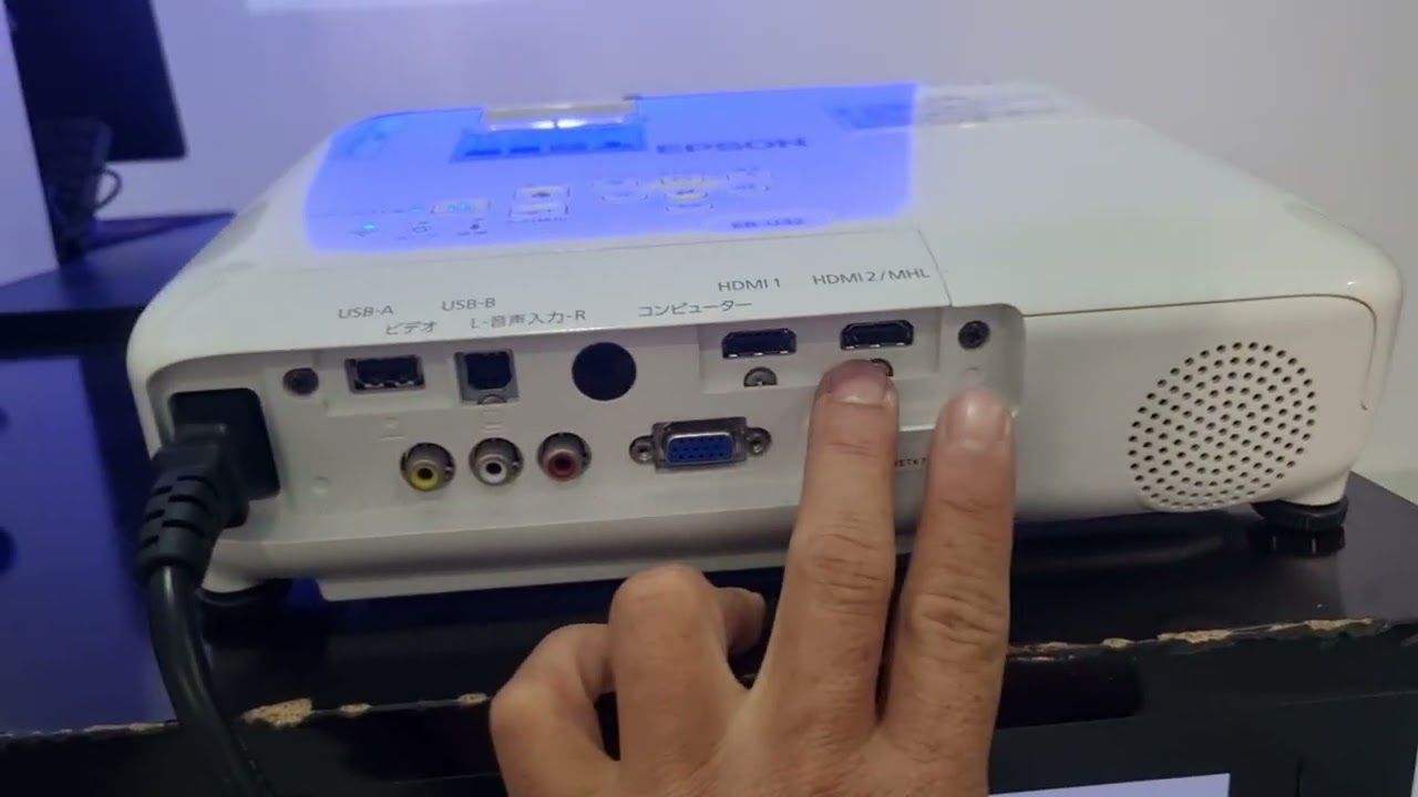 HƯỚNG DẪN SỬ DỤNG MÁY CHIẾU EPSON CƠ BẢN CHO NGƯỜI MỚI