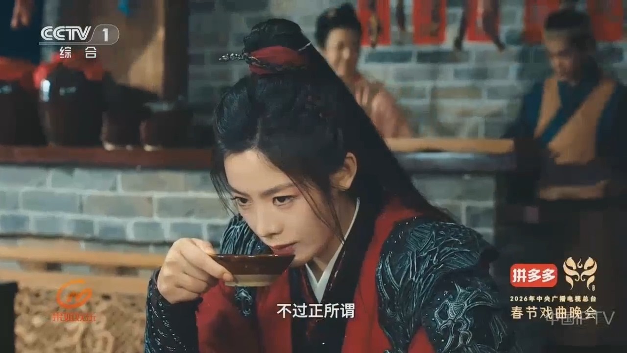 陈丽君央视春节戏曲晚会《侠光流影》 好帅气的江湖武林游侠