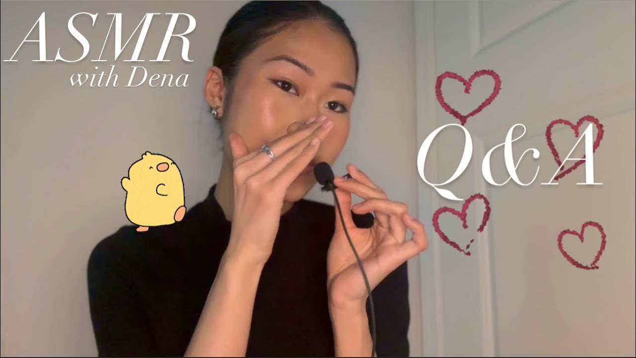 asmr - Q&A ❤️ pure whisper ramble
