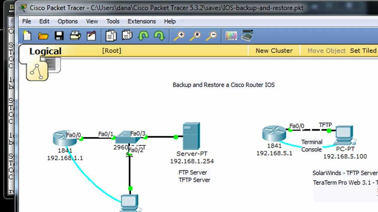 Restore a Cisco router IOS image using Xmodem or TFTP -part1