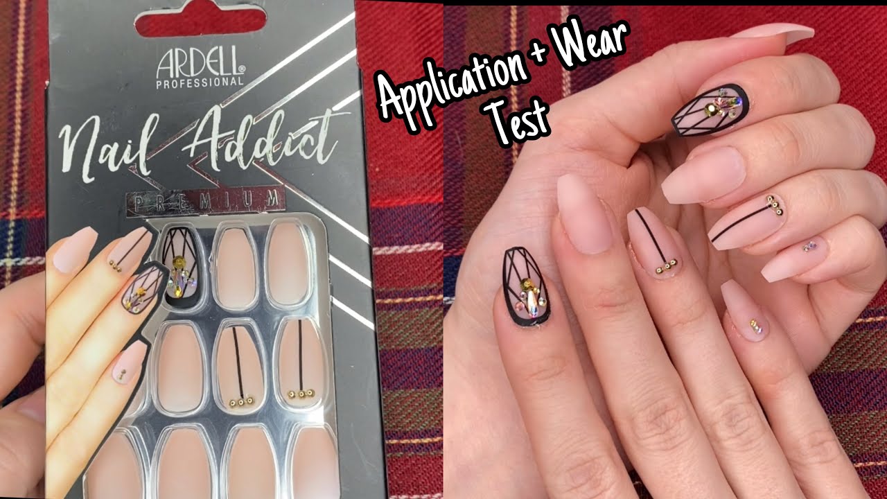 Правда: накладные ногти ARDELL Nail Addict | Тест на нанесение и стойкость