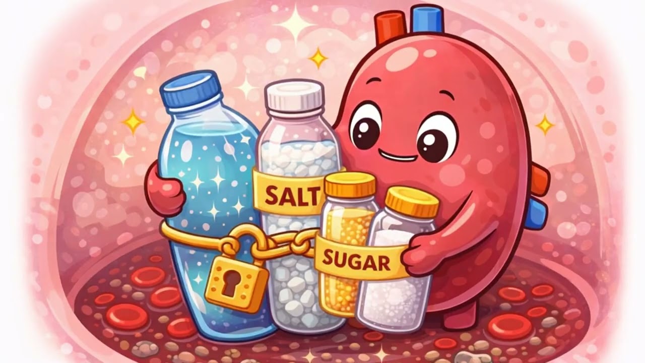 Inside Your Body: How Kidneys Clean Your Blood! 🧼🩸#montessori #sciencesongs #earlylearning