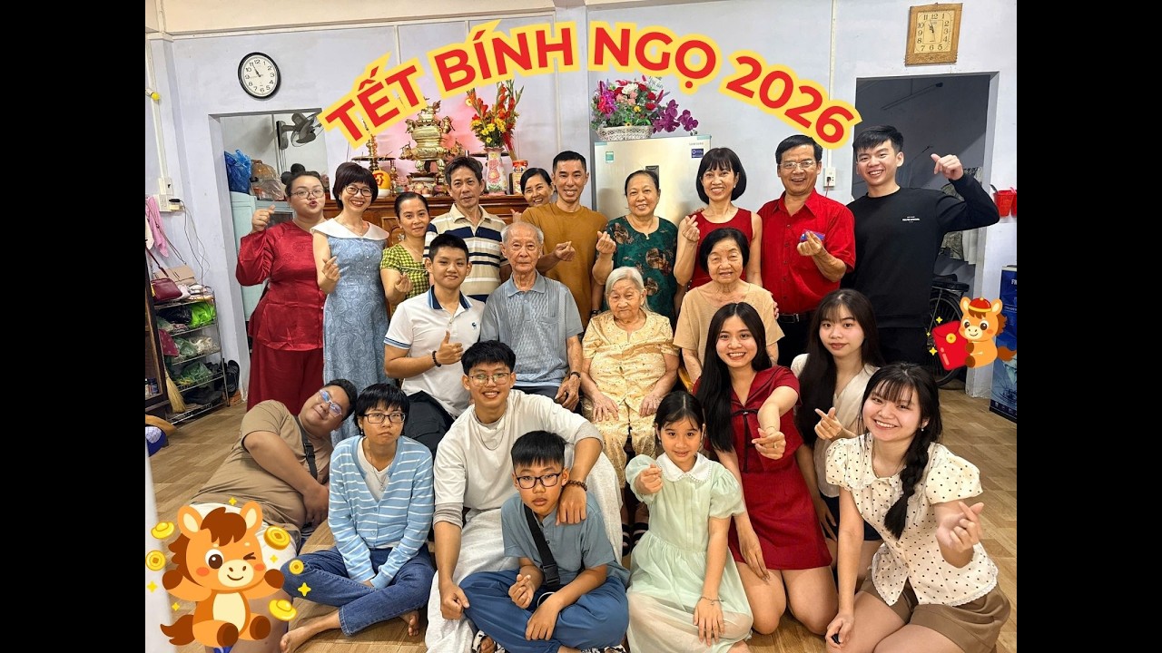 TẾT BÍNH NGỌ 2026 | QUÊ NGOẠI VĨNH LONG | BỊT MẮT XÚC LÌ XÌ
