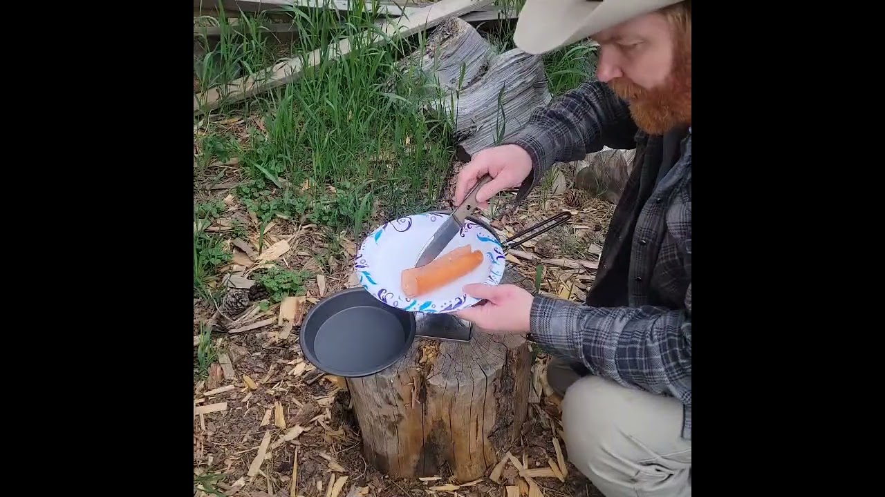 Camp Cooking: Making Breakfast with an Alcohol Stove