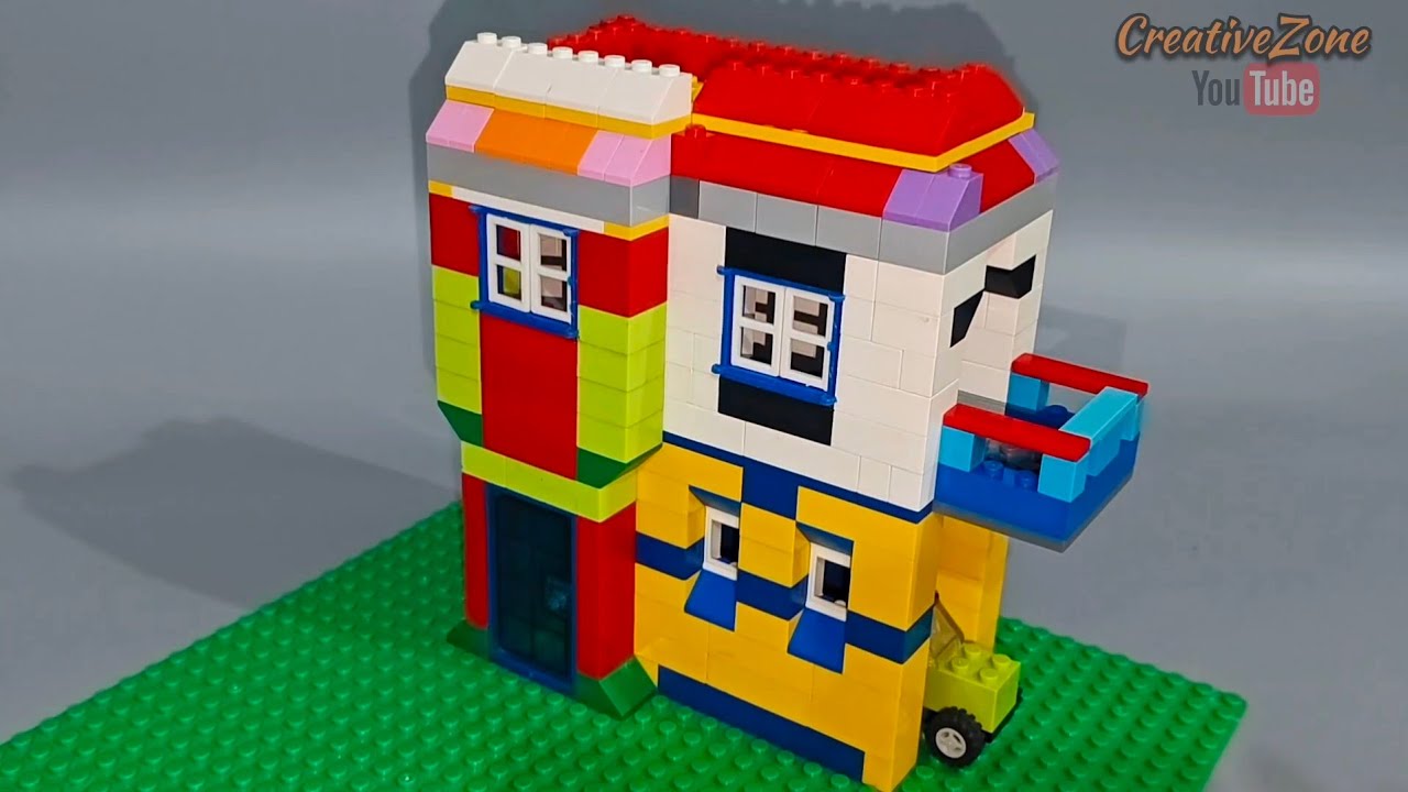 How To Build a Build LEGO Modern House | Building Blocks Instructions | Diy 