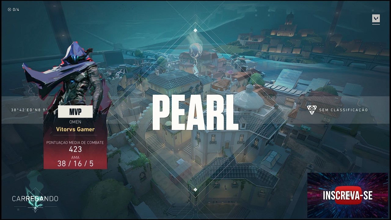 Valorant - Omen matando 38 no mapa pearl