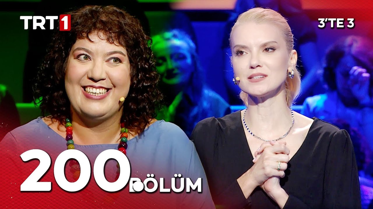 3'te 3 200. Bölüm