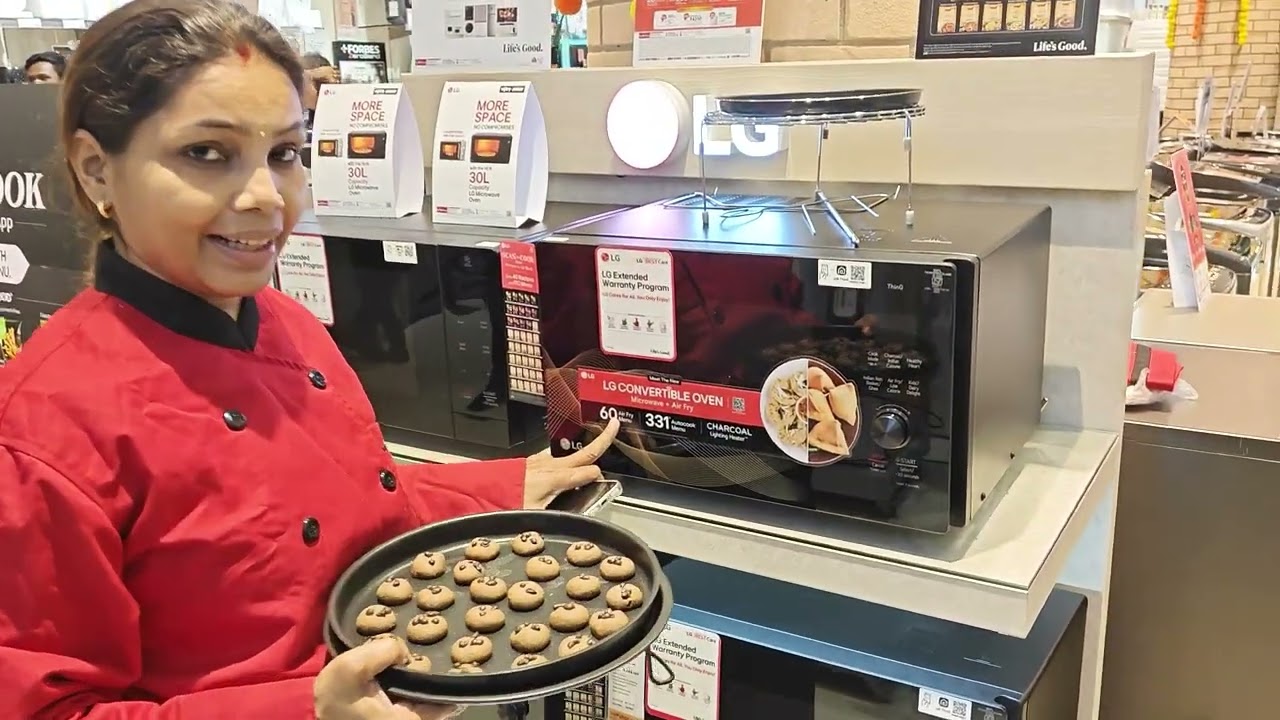 LG Charcoal Microwave Oven Demo | LG Microwave Oven with Air Fryer/ Diet Fry | Best Microwave 2025