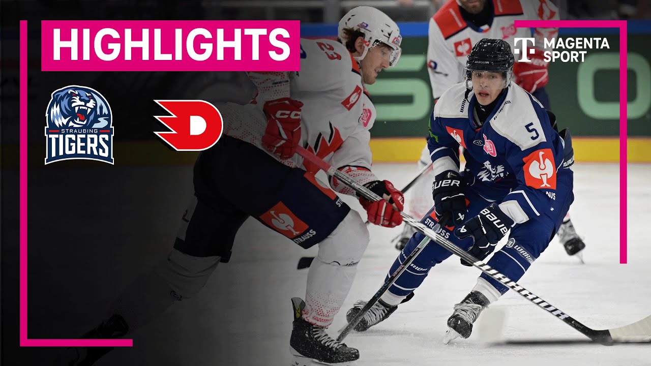 Straubing Tigers - Dynamo Pardubice | Highlights Champions Hockey League | MAGENTA SPORT
