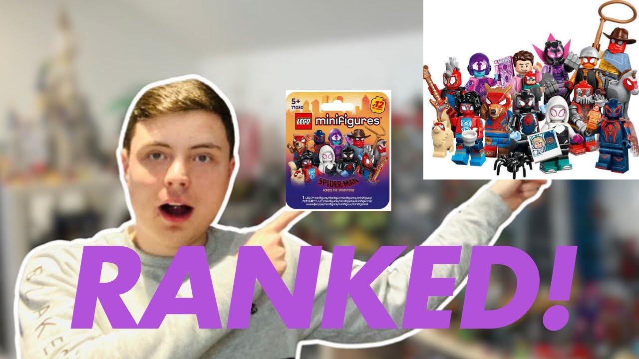 Lego Spider-Man Across the Spiderverse CMF REVIEWED & RANKED! 