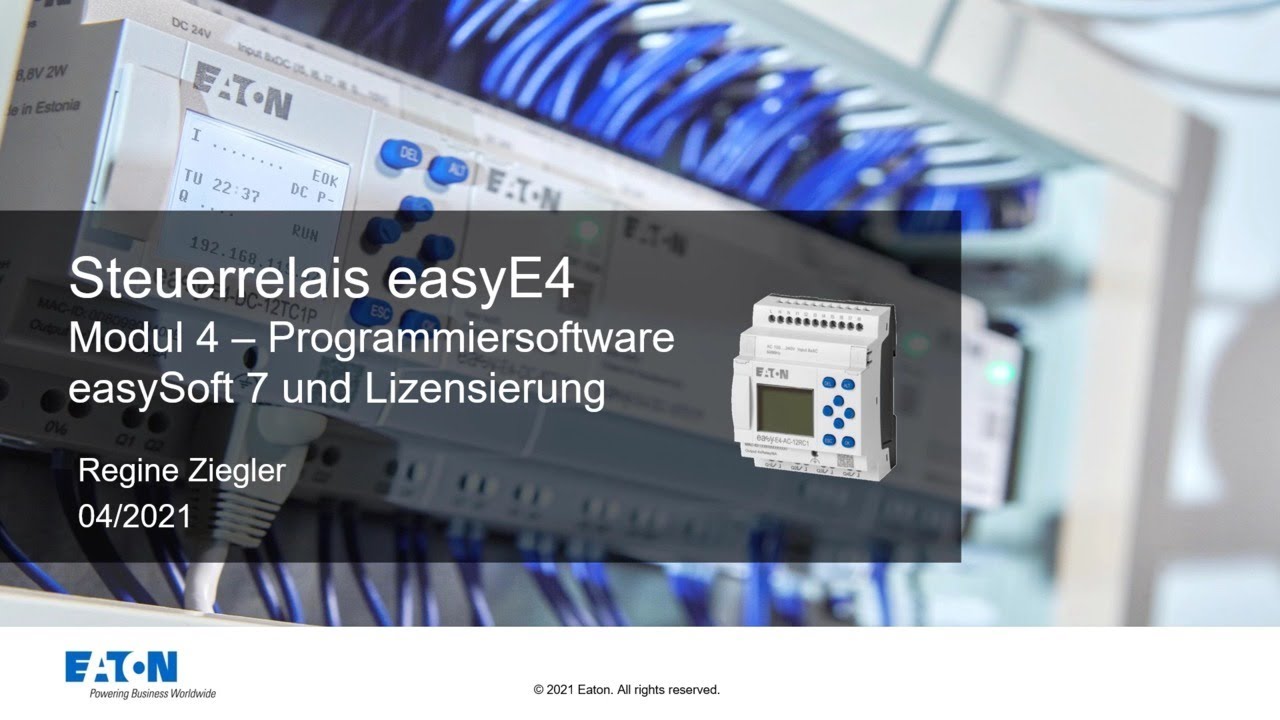 Eaton easyE4: Programmiersoftware und Lizensierung