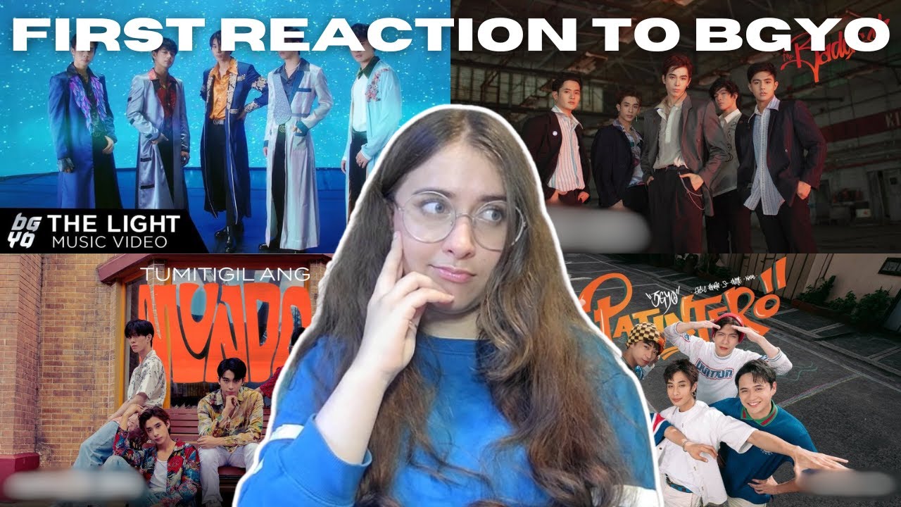 FIRST REACTION To BGYO! (The Light, The Baddest, Patintero & MORE) | New Music Monday