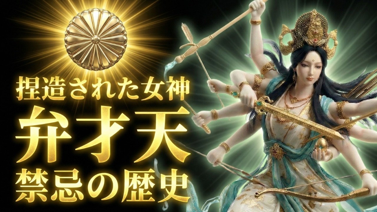 ※再投稿※【歴史の闇】「弁財天」の隠された正体...時の権力者が消し去った「もう一つの顔」👁️✨