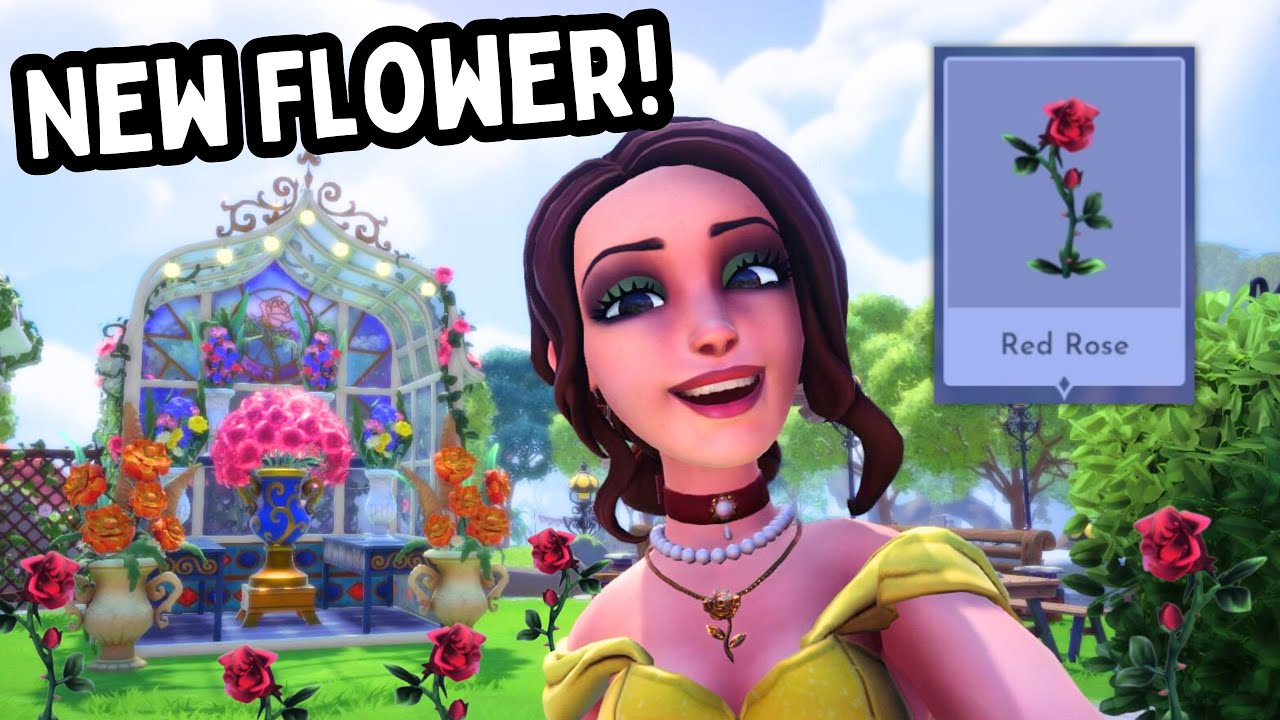 ROSES FINALLY! Belle & Beast Level 10 Quests NEW Greenhouse! Disney Dreamlight Valley