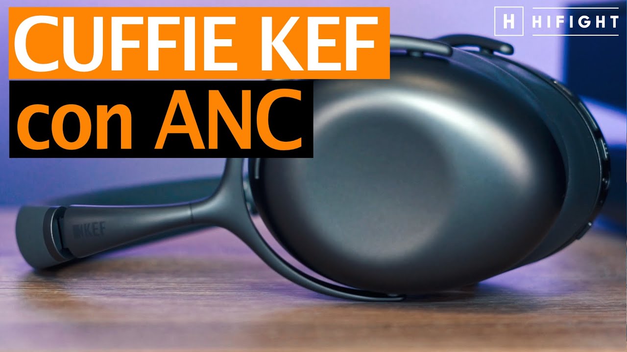 KEF Mu7: le cuffie sovraurali chiuse wireless con Cancellazione del rumore attiva, ingresso minijack