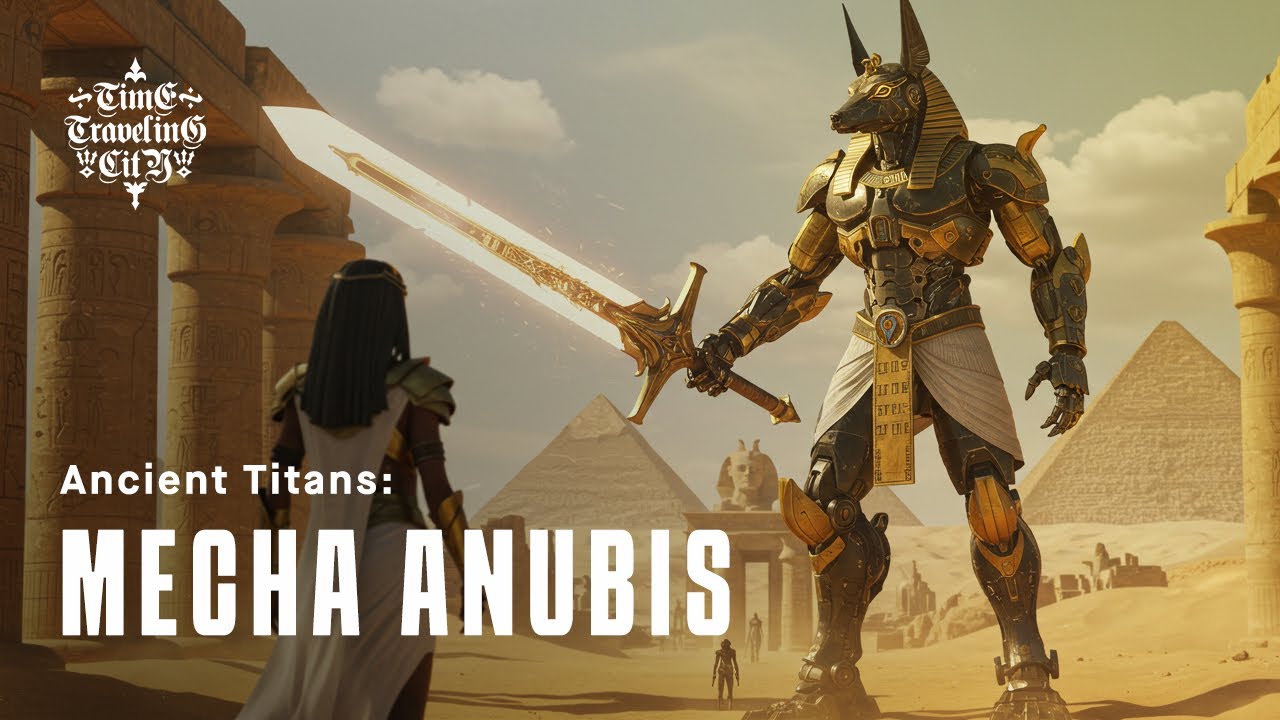 AI Short Sci-Fi Film | Ancient Titans: Mecha Anubis