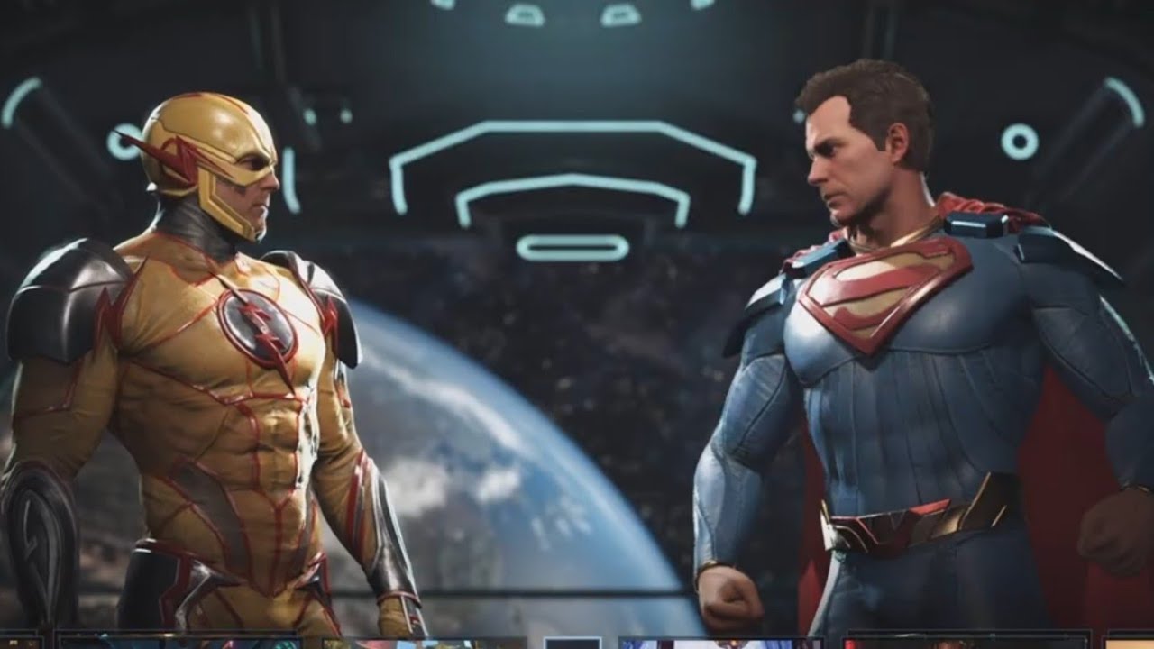 Injustice 2 - Reverse Flash VS Superman (Very Hard Difficulty)