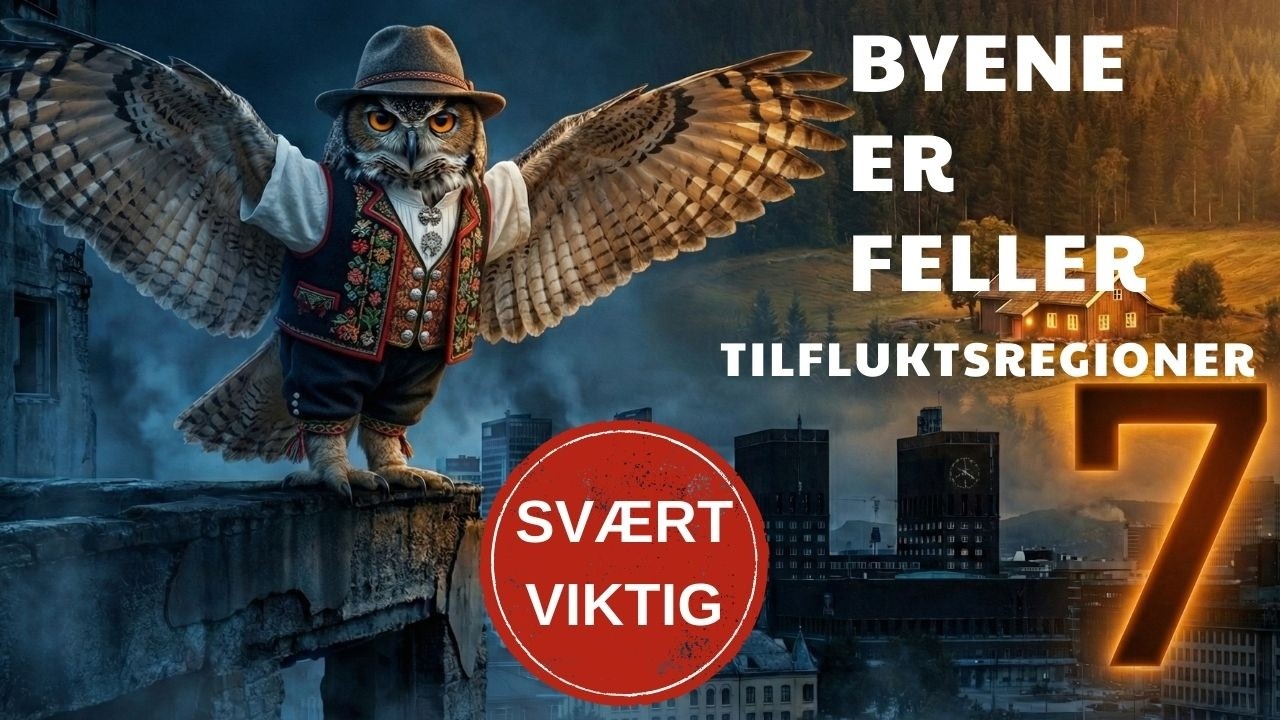 7 Norske Tilfluktsregioner Som Overlever Når Oslo Kollapser