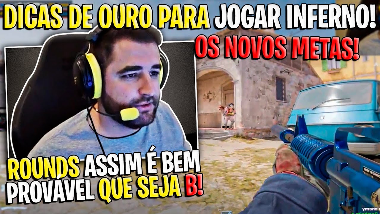 FALLEN ENSINANDO AS NOVAS PLAYS PARA JOGAR INFERNO MELHOR!🔥