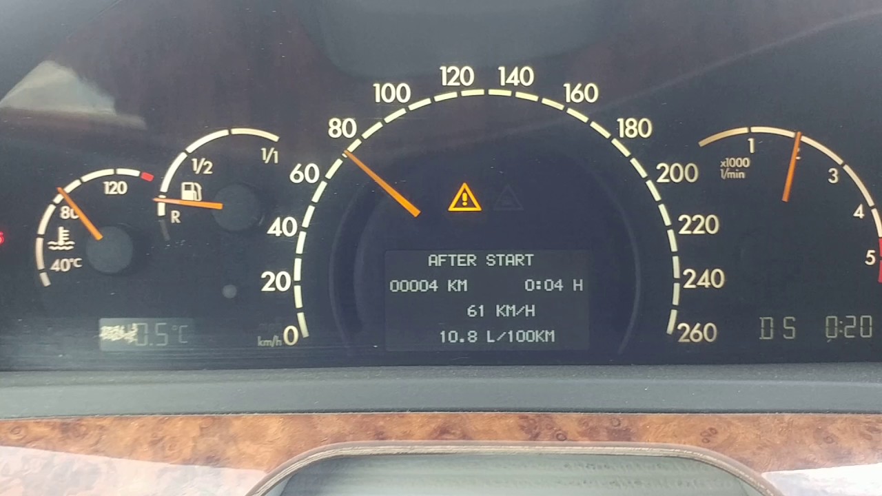 Mercedes W220 3.2 CDI Acceleration