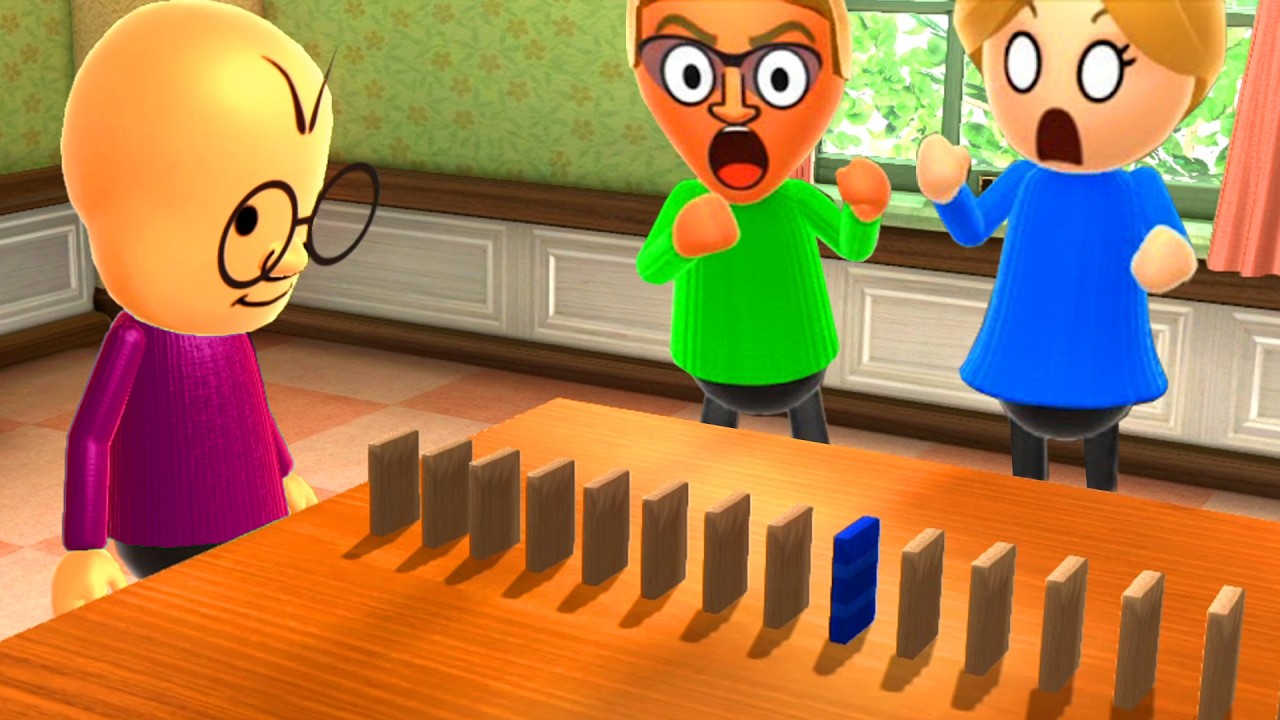 Wii Party U Epic Battle Minigames - Shadow Queen Vs Joana Vs Barry Vs Olga (Max Difficulty)