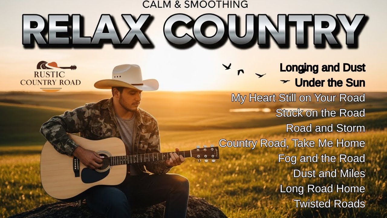 Greatest Cozy and Relax Country Road / for Relax / Work / Pop / Ballad / Coffee / Lazy Time 🎵