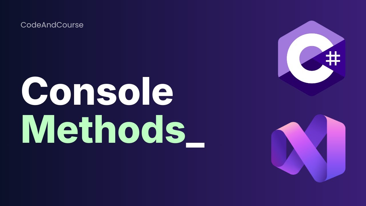 Методы и свойства класса Console в C# | Объяснение Console.WriteLine и ReadLine