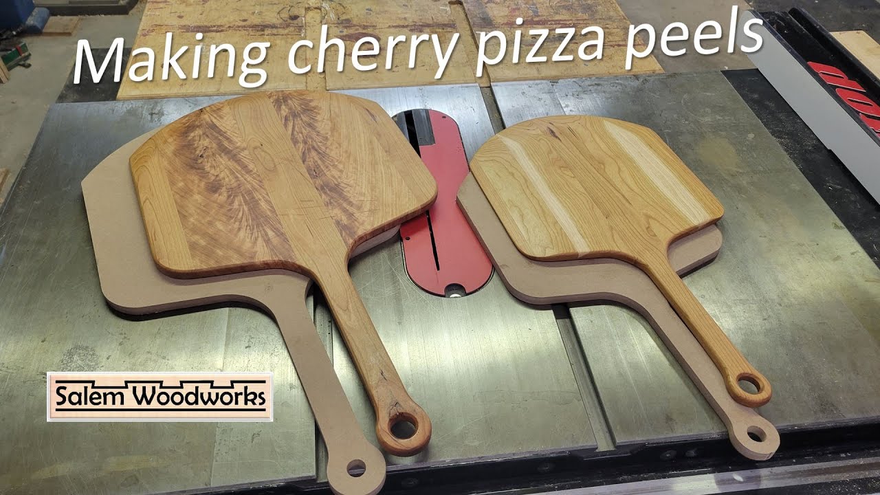 Making cherry pizza peels good enough for wood-fired pizza