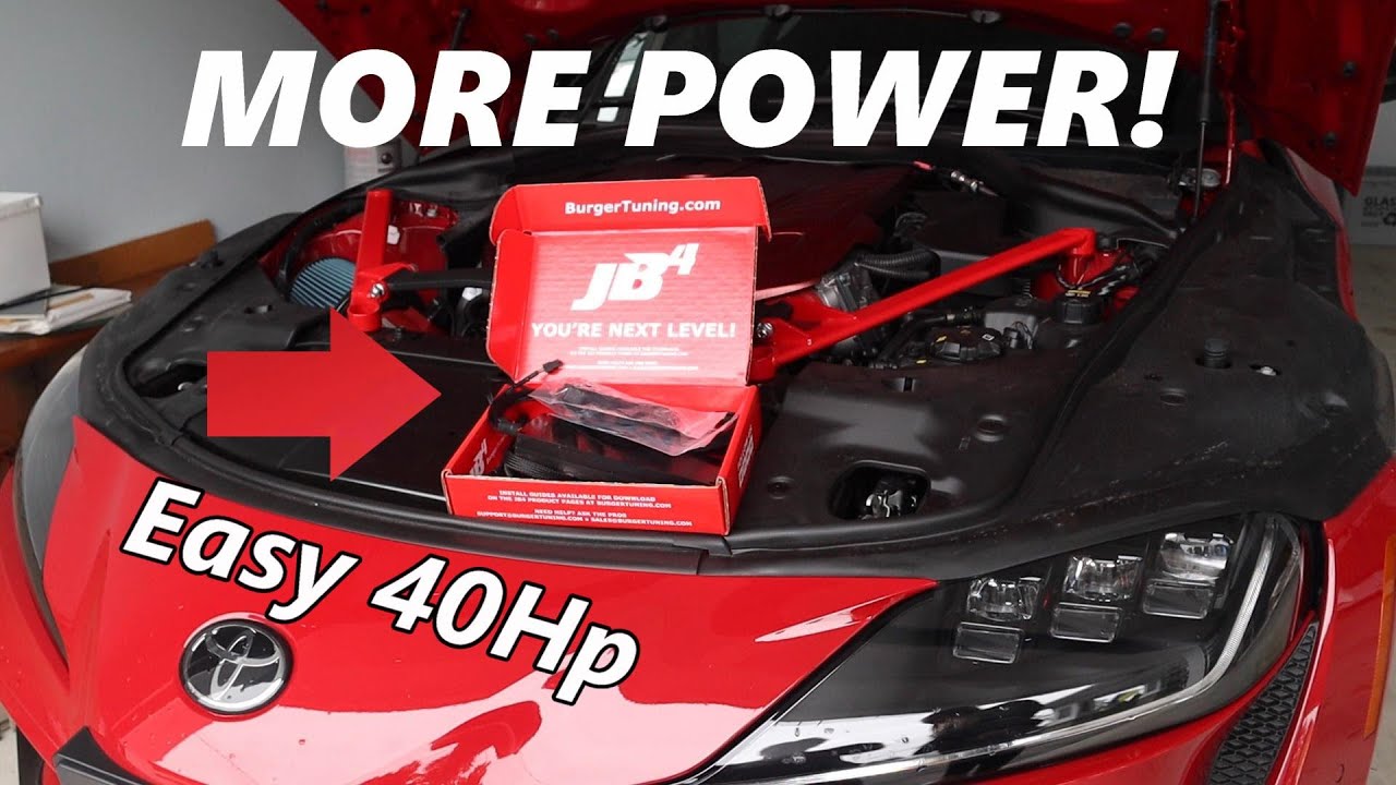 JB4 Tune On the 2022 MK5 Supra