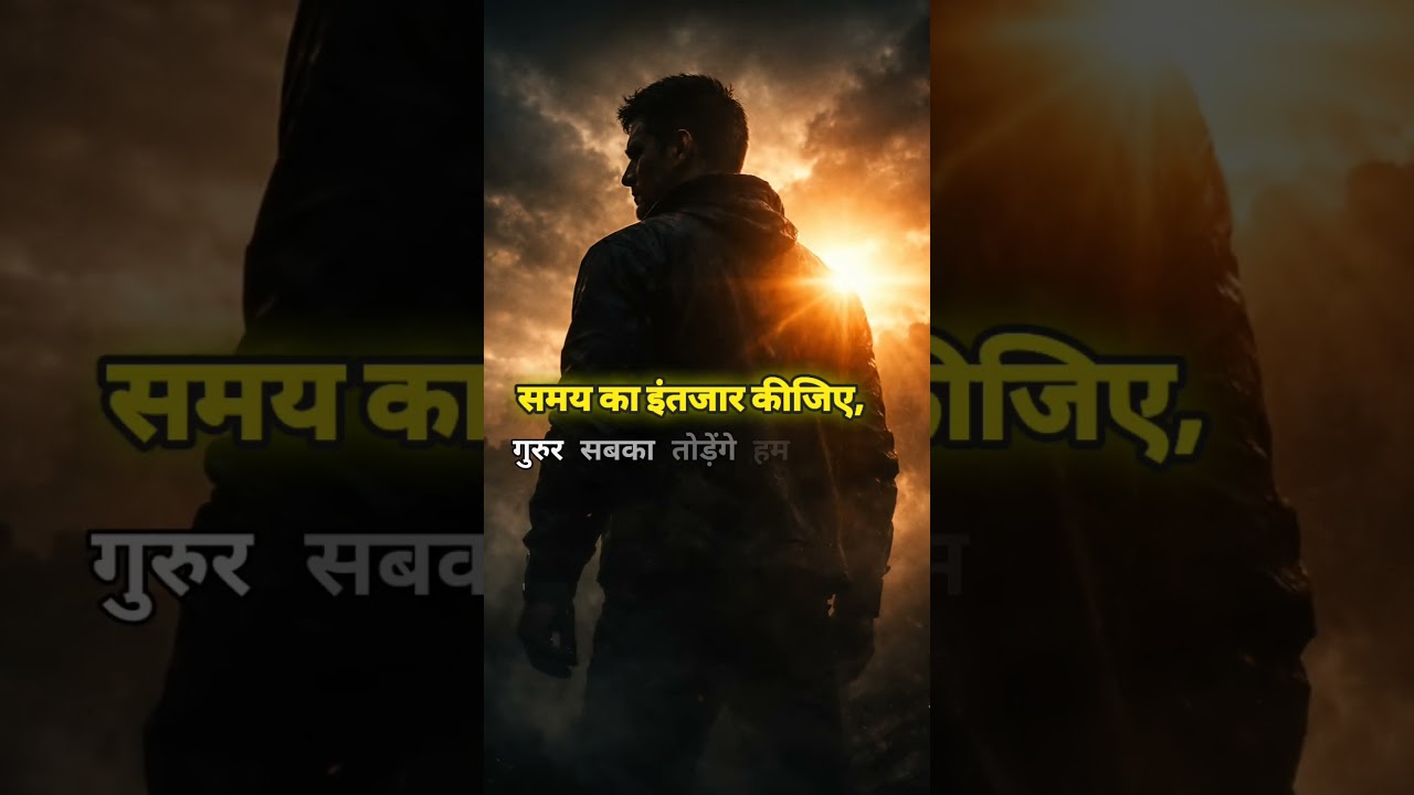 समय सबका घमंड तोड़ देता है | Powerful Motivation Quote | Success Tips 